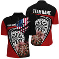 Black Red American Flag Darts Custom Patriotic Dart