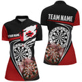 Black Red Canadian Flag Darts Custom Patriotic Dart