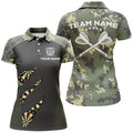 Green Camo Darts Custom Camouflage Women Darts Darts Team