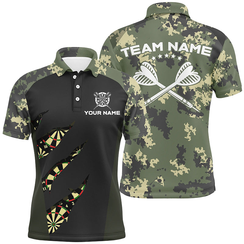 Green Camo Darts Custom Camouflage Women Darts Darts Team