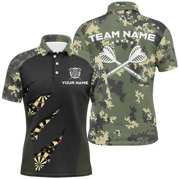 Green Camo Darts Custom Camouflage Women Darts Darts Team