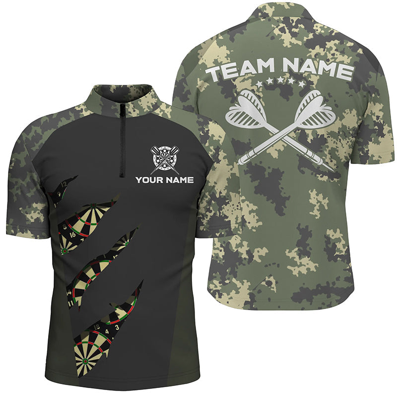 Green Camo Darts Custom Camouflage Women Darts Darts Team