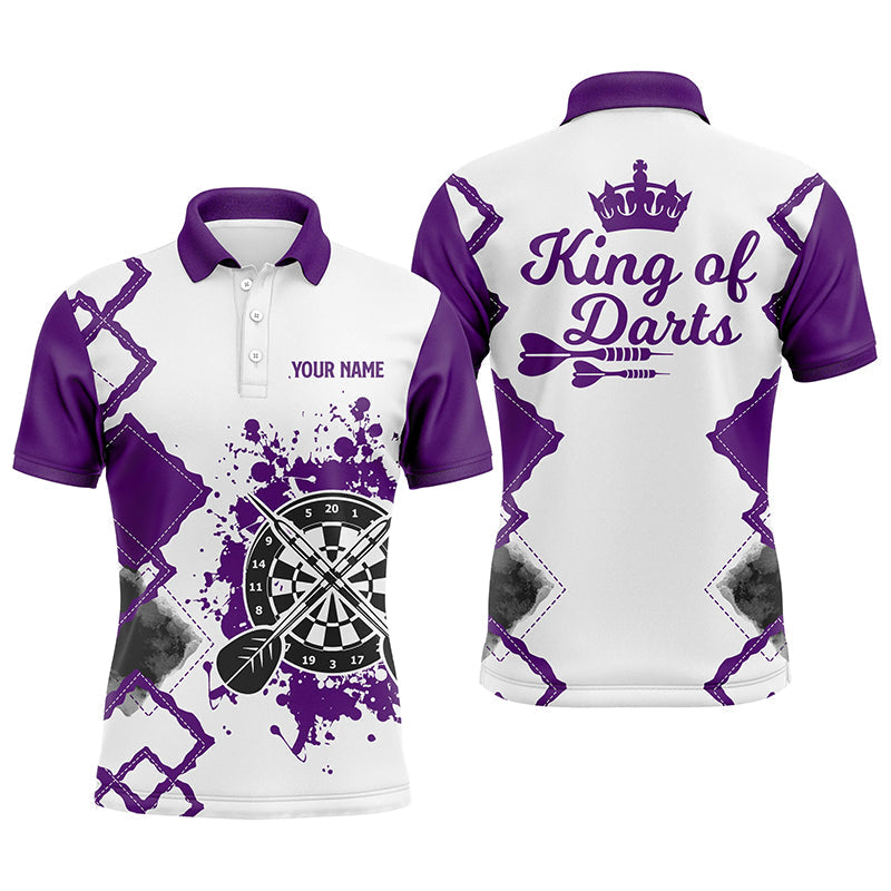 Queen Of Darts Purple White Darts Customized Darts