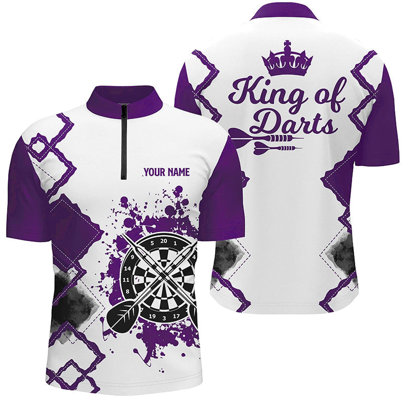 Queen Of Darts Purple White Darts Customized Darts