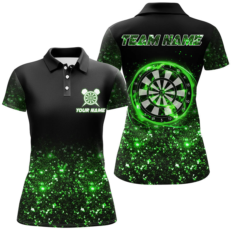 Black Green Light Darts Custom Darts Dart Team