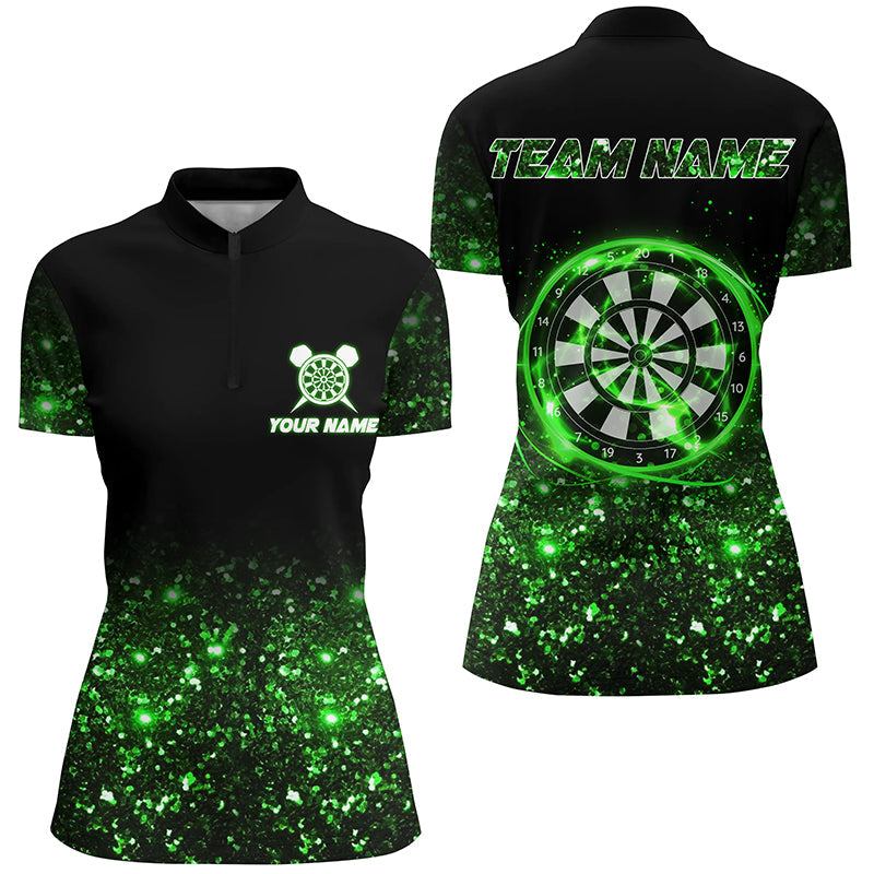 Black Green Light Darts Custom Darts Dart Team