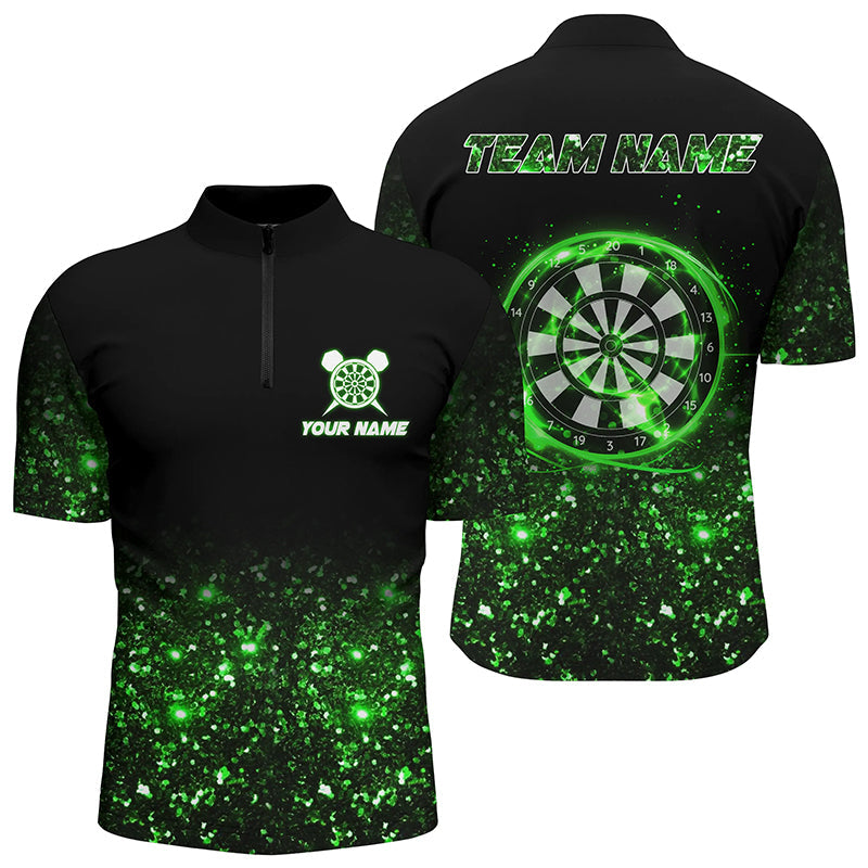 Black Green Light Darts Custom Darts Dart Team