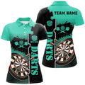 Personalized Turquoise Black Darts Custom Darts Dart