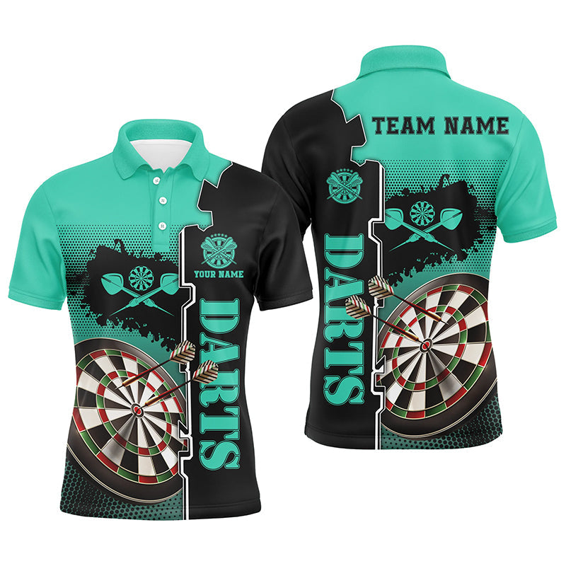 Personalized Turquoise Black Darts Custom Darts Dart