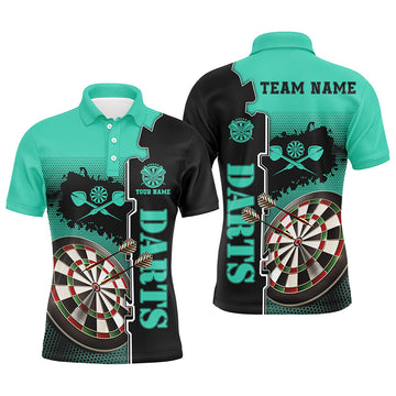 Personalized Turquoise Black Darts Custom Darts Dart