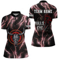 Red Lightning Thunder Bull Skull Darts Bulls Eye Darts