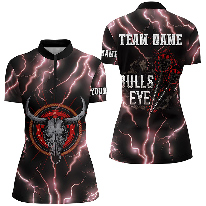 Red Lightning Thunder Bull Skull Darts Bulls Eye Darts