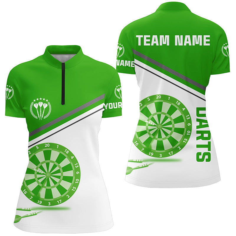 Green White Darts With Name Customized Darts Dart
