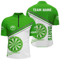 Green White Darts With Name Customized Darts Dart