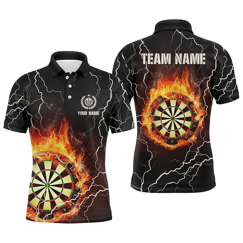 Mens Flame Darts Personalized Lightning Thunder Darts