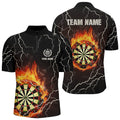 Mens Flame Darts Personalized Lightning Thunder Darts