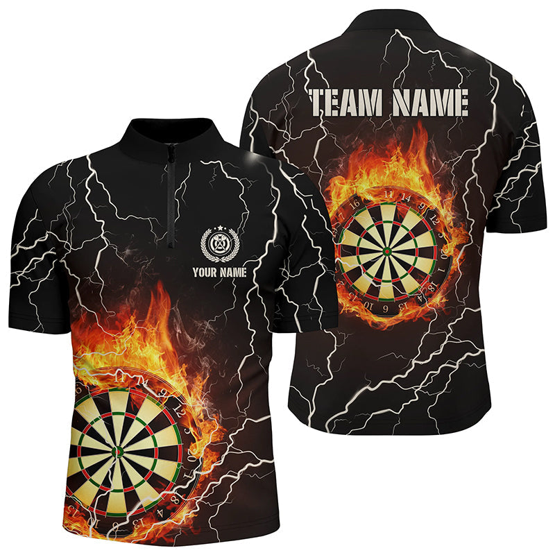 Mens Flame Darts Personalized Lightning Thunder Darts