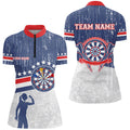 Retro American Flag Darts Blue Custom Patriotic Darts