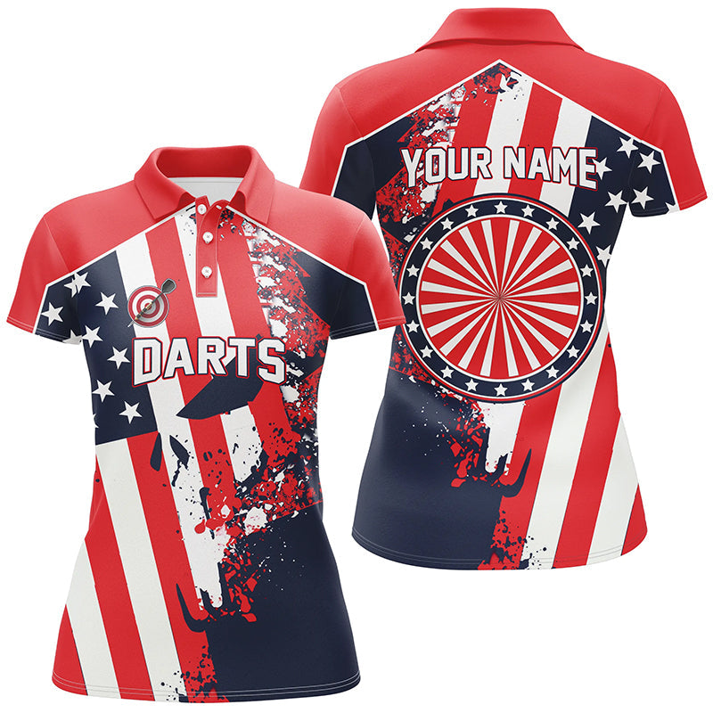 Water Color American Flag Patriotic Darts Custom Dart