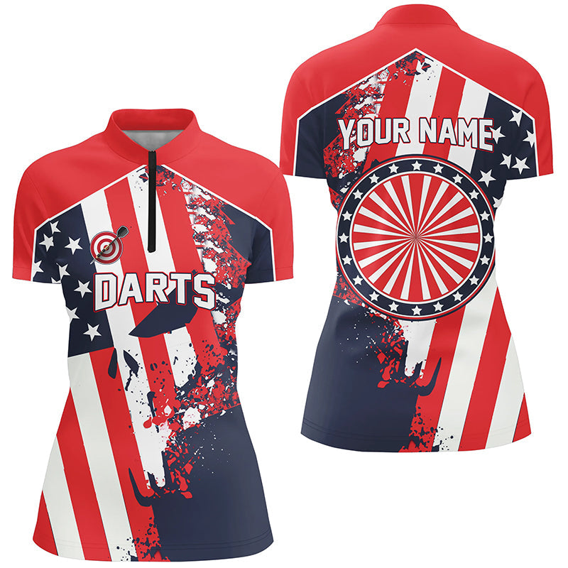 Water Color American Flag Patriotic Darts Custom Dart