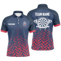 Personalized Blue Red Darts Custom Dart Team Dart