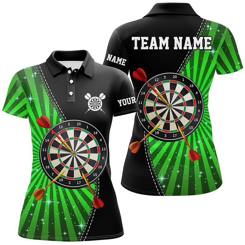 Black Green Halo Darts Custom Cool Darts Dart
