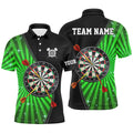 Black Green Halo Darts Custom Cool Darts Dart