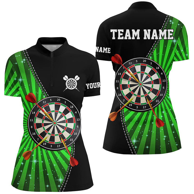 Black Green Halo Darts Custom Cool Darts Dart