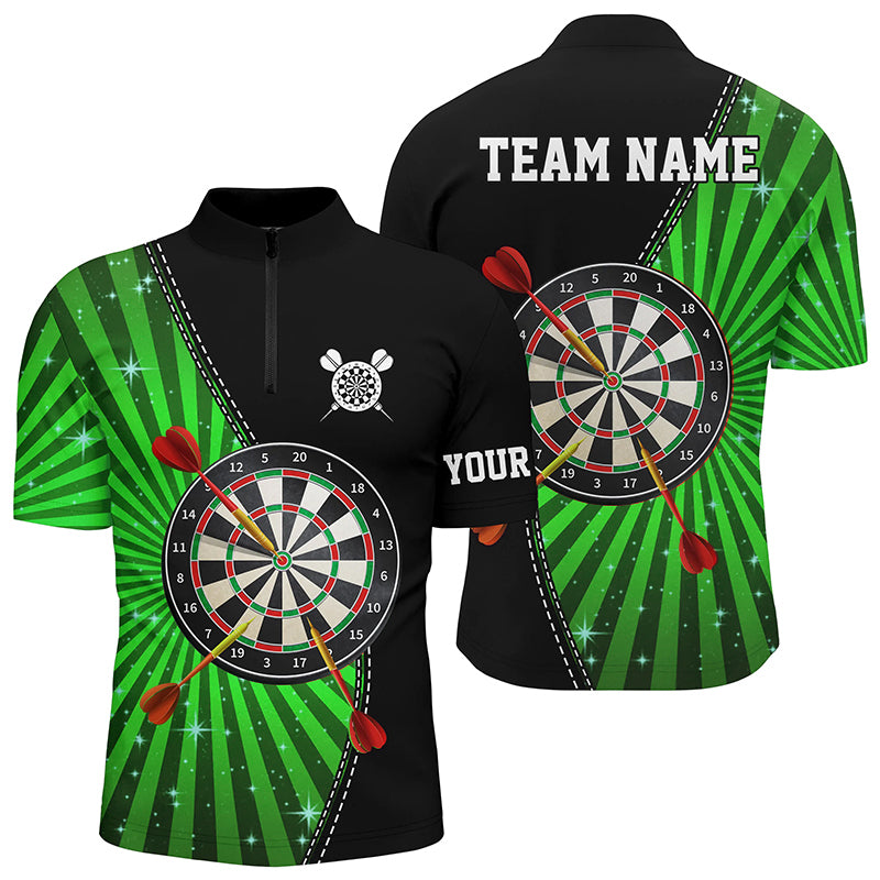 Black Green Halo Darts Custom Cool Darts Dart