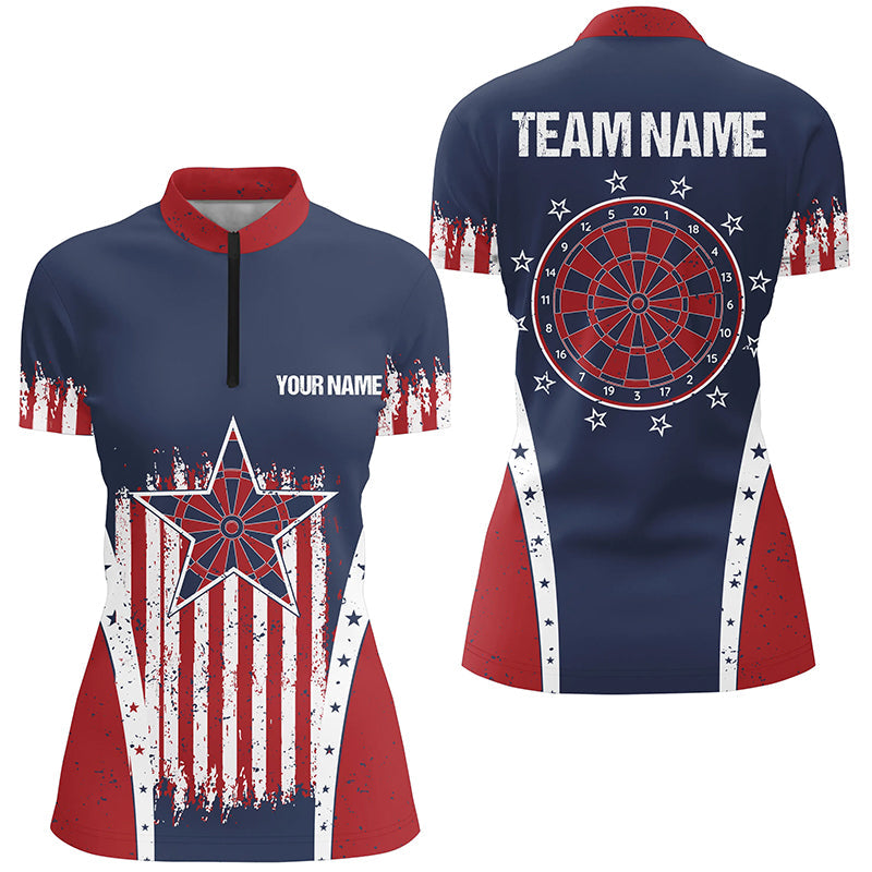 Retro American Flag Darts Personalized Patriotic Darts