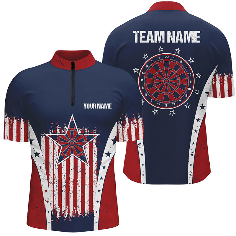 Retro American Flag Darts Personalized Patriotic Darts