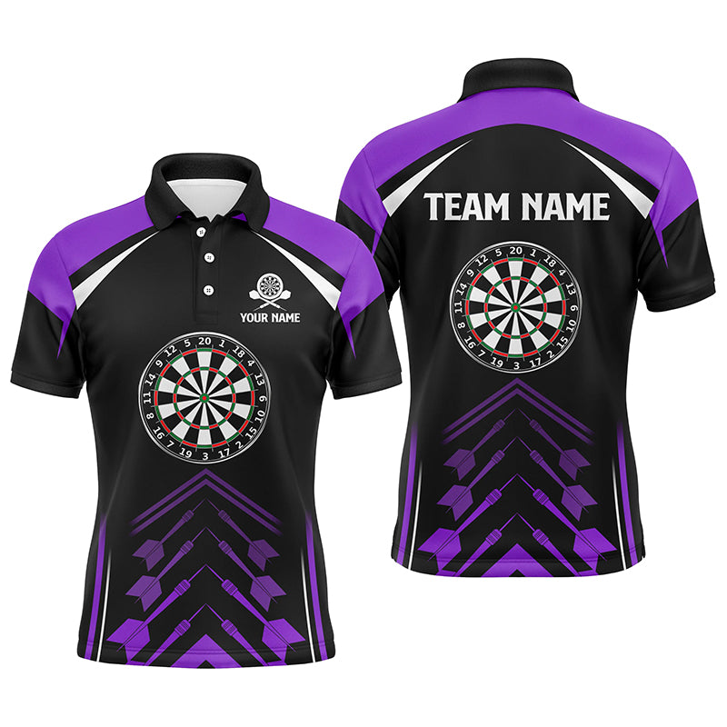 Personalized Purple Black Darts Custom Darts Dart