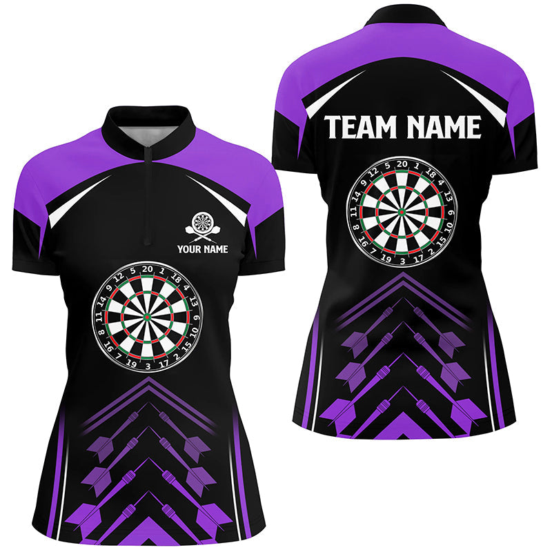 Personalized Purple Black Darts Custom Darts Dart