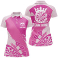 Personalized Pink Darts Quarter-Zip Custom Cool Dart Darts