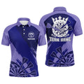 Personalized Navy Purple Darts Custom Cool Dart Darts
