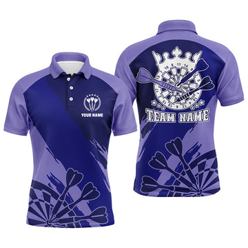 Personalized Navy Purple Darts Custom Cool Dart Darts