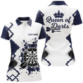 Queen Of Darts Navy White Darts Custom Cool Darts
