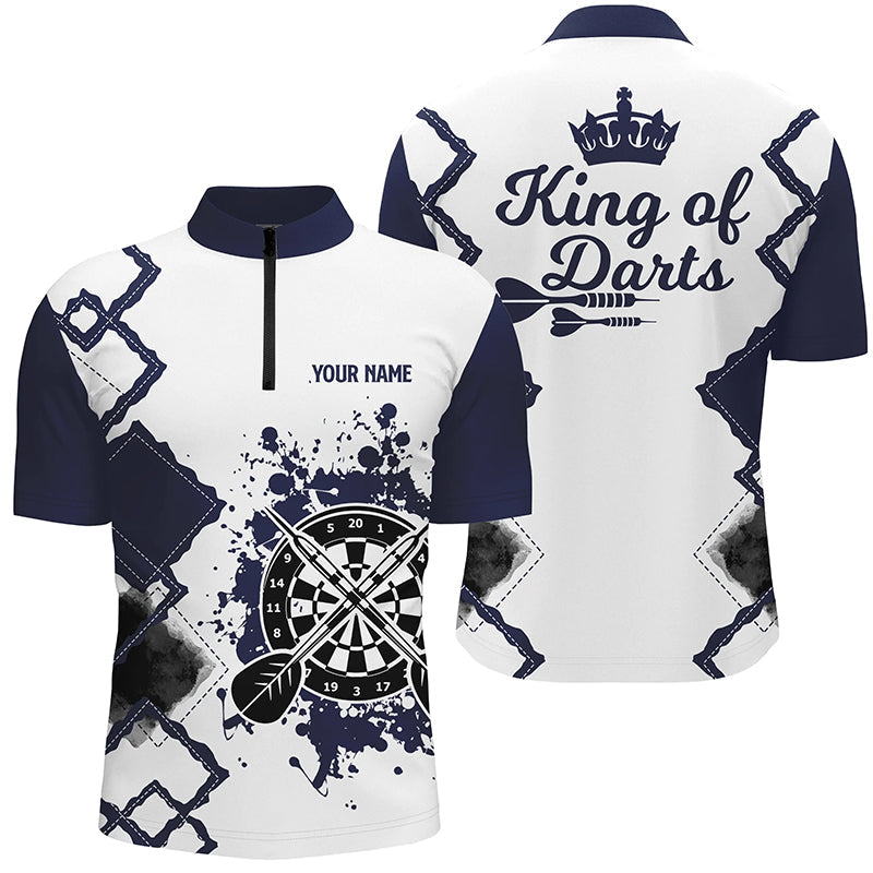 Queen Of Darts Navy White Darts Custom Cool Darts