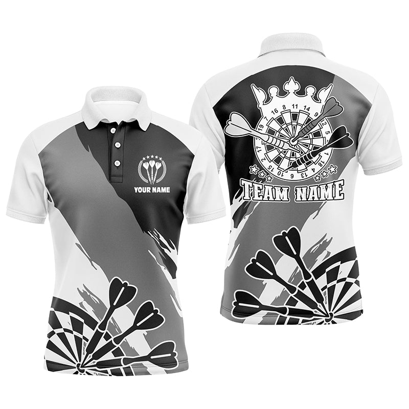 Personalized Black White Men Darts Custom Dart Darts