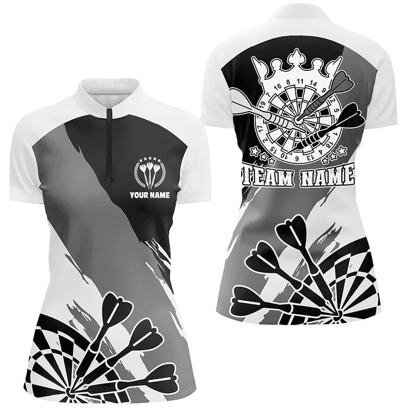 Personalized Black White Men Darts Custom Dart Darts