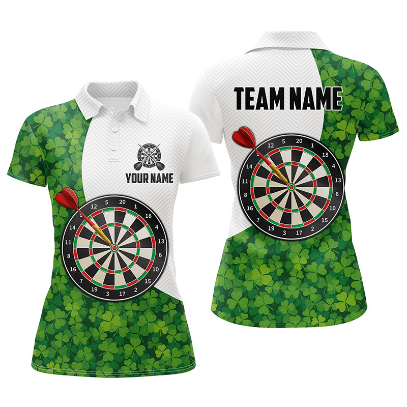 St Patrick Day Green Clover Leaf Darts Custom Dart