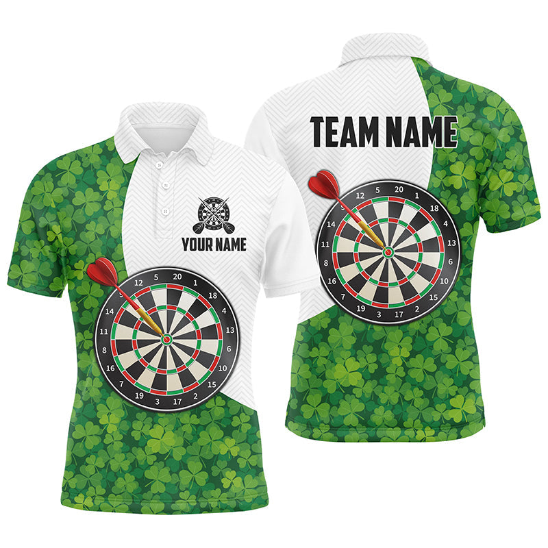 St Patrick Day Green Clover Leaf Darts Custom Dart