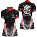 Personalized Black Red Darts Quarter-zip Custom Dart Darts