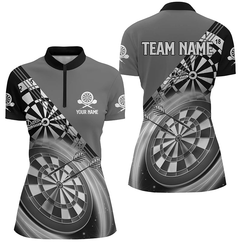 Black Grey Women Darts With Name Customized Darts Dart