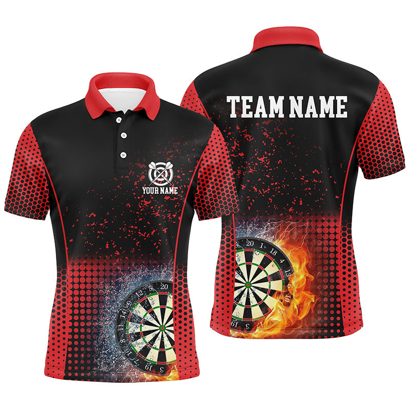 Red Black Fire and Water Darts Custom Darts Dart