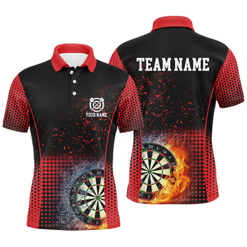 Red Black Fire and Water Darts Custom Darts Dart