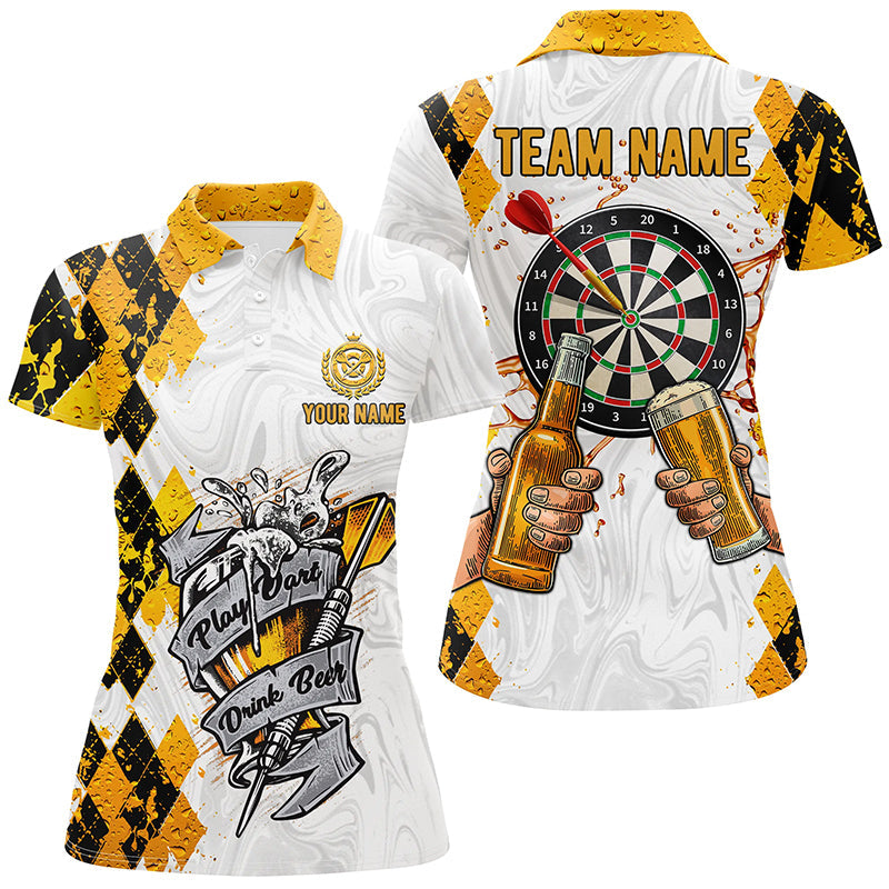Play Dart Drink Beer Customized Darts Argyle Pattern Women Darts