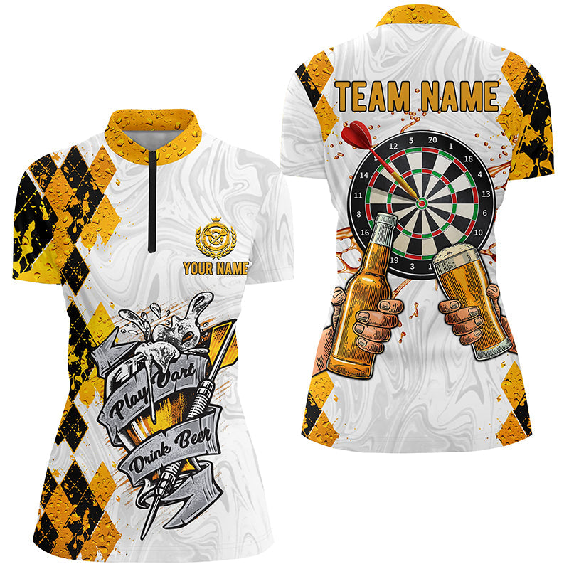 Play Dart Drink Beer Customized Darts Argyle Pattern Women Darts