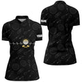 Darts Board Heart Beat Black Darts Pattern Quarter-Zip Custom Darts