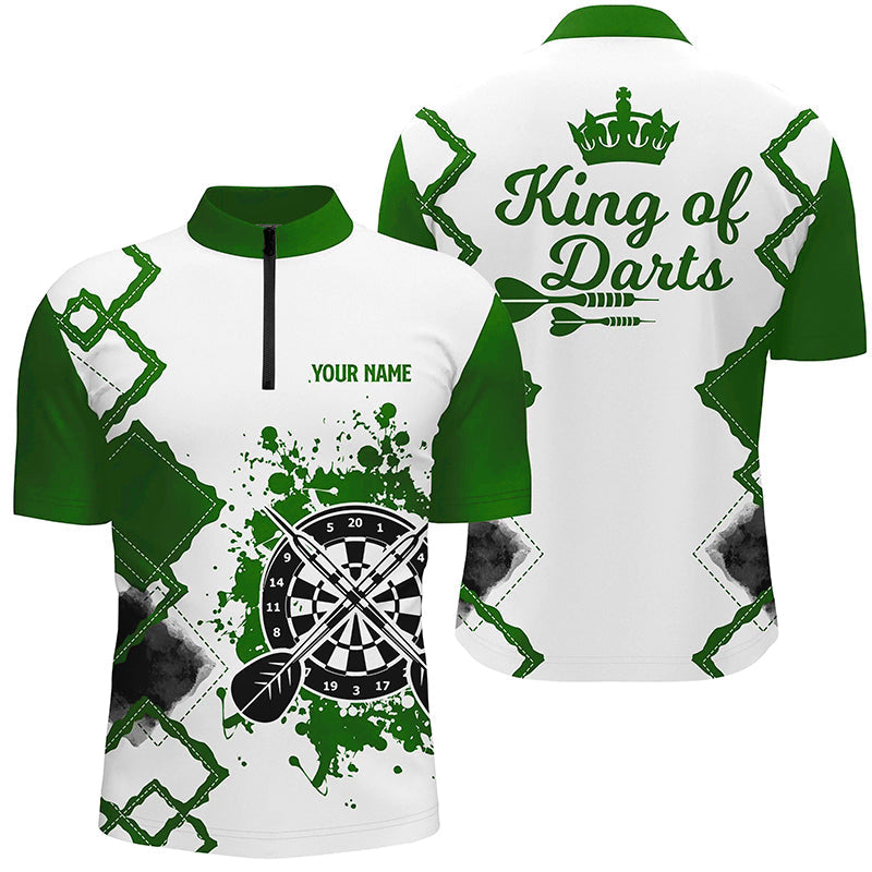 Queen Of Darts Green White Darts Customized Cool Darts